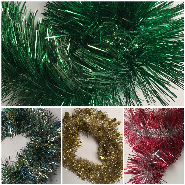 TINSEL, Assorted Colours
